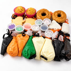 Kit con Cupcakes, Galletas y Donas para decorar